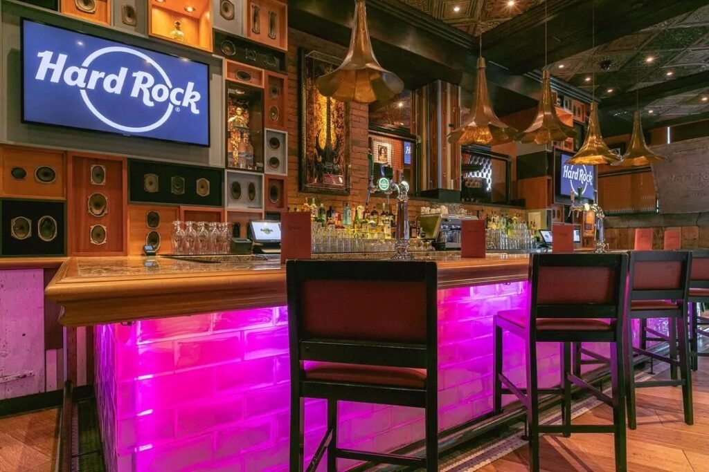 Hard Rock Cafe Amsterdam interior