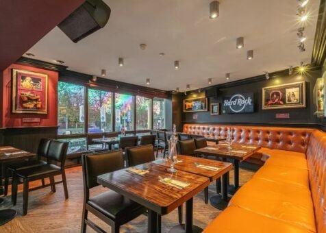 Hard Rock Cafe Amsterdam interior