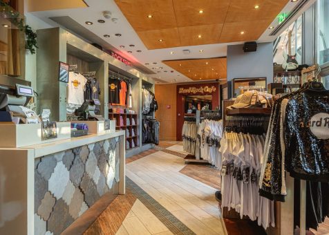 Hard Rock Cafe Amsterdam shop