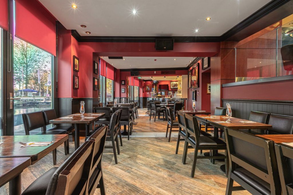 Hard Rock Cafe Amsterdam interior