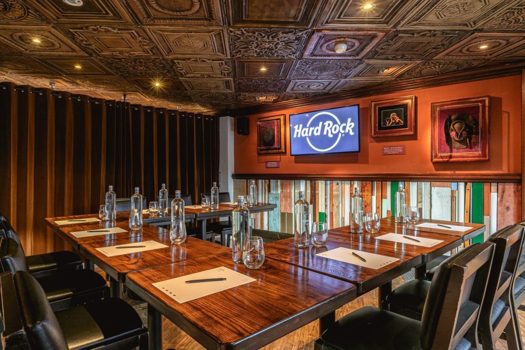 Hard Rock Cafe Amsterdam private room