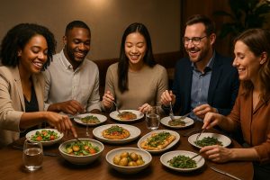 Group Dining Costs: Fixed vs. Variable Expenses