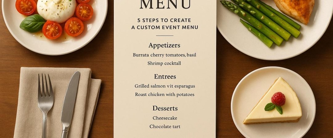 5 Steps to Create a Custom Event Menu