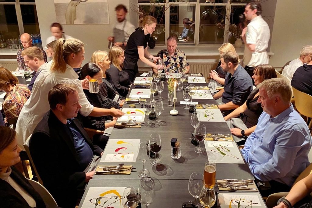 3 Chefs group dinner 2nd floor private dining