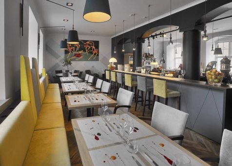 3 Chefs restaurant interior 1st floor