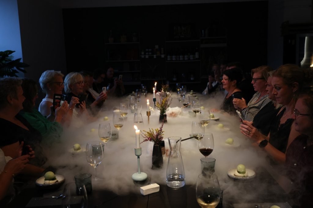 3 Pavaru dinner show liquid ice and compliments from chef