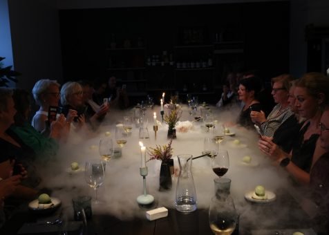 3 Pavaru dinner show liquid ice and compliments from chef