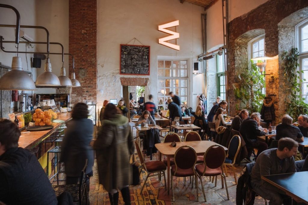 F-hoone Tallinn interior