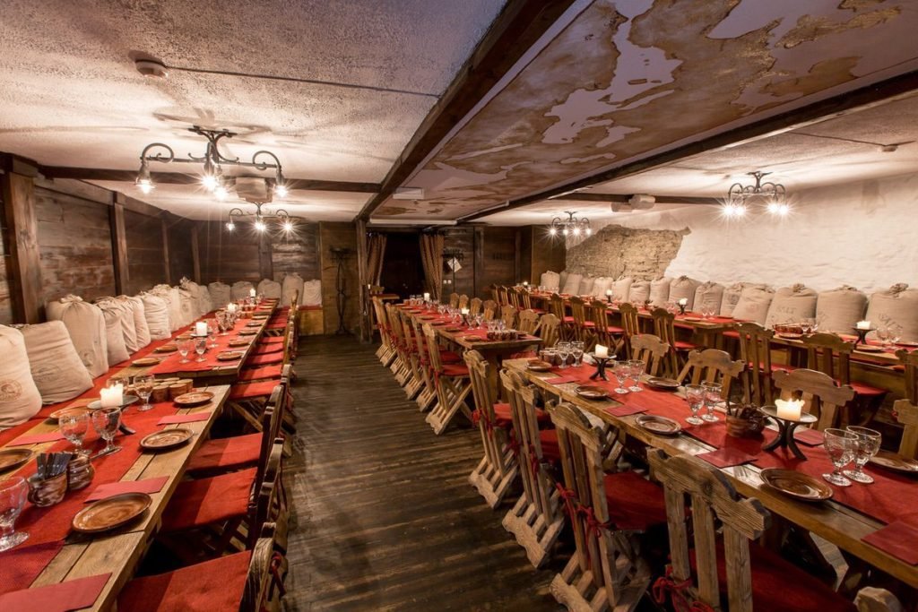 Peppersack Tallinn salt room 3rd floor interior