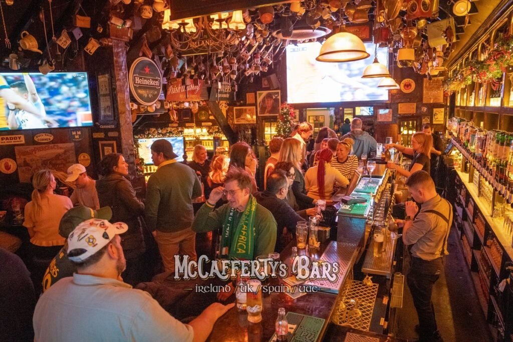 Mccaffertys at the barge interior