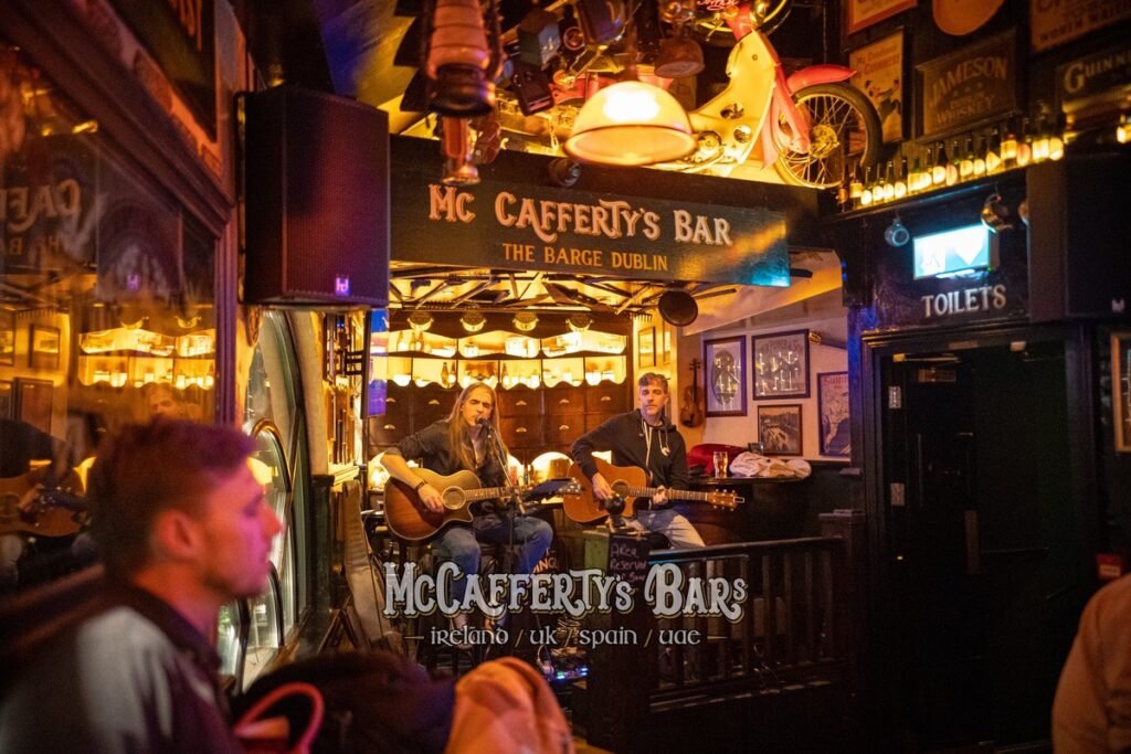 Mccaffertys at the barge interior