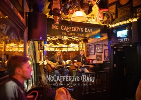 Mccaffertys at the barge interior