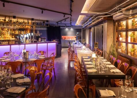 Medley private dining venue Dublin - interior