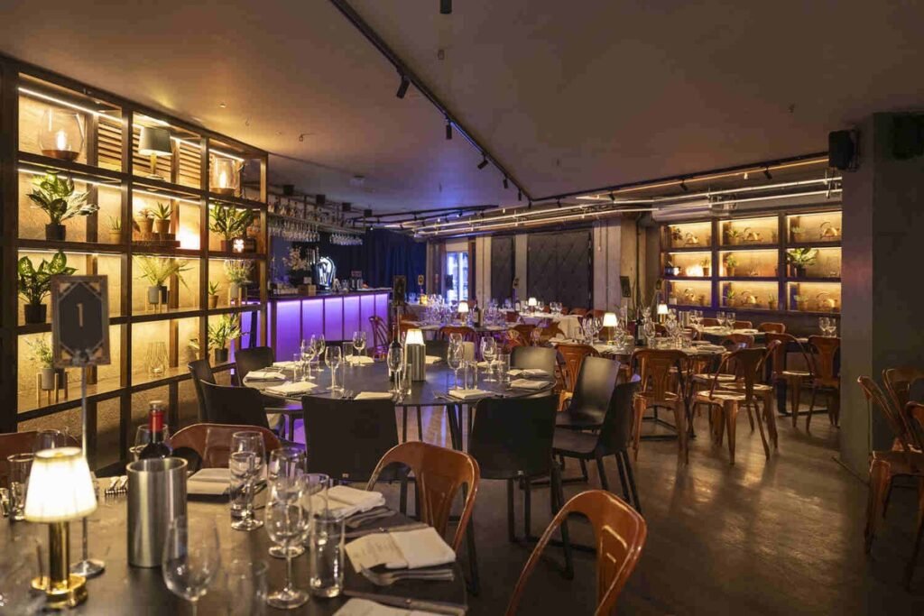 Medley private dining venue Dublin - interior