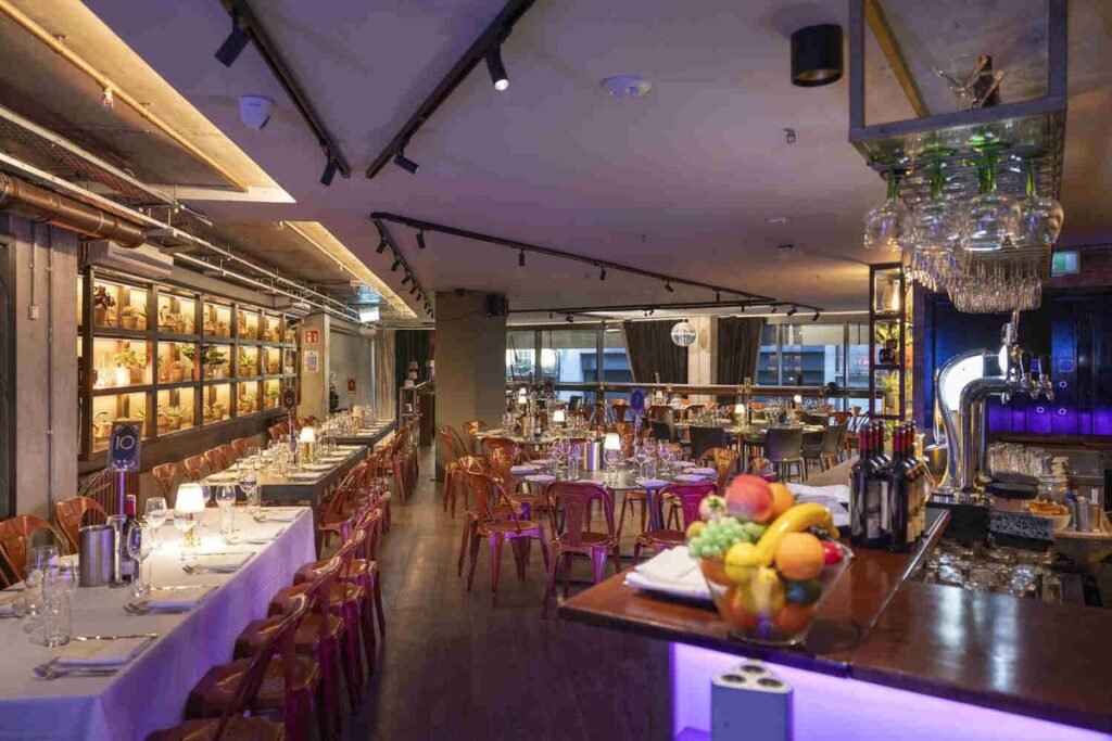 Medley private dining venue Dublin - interior