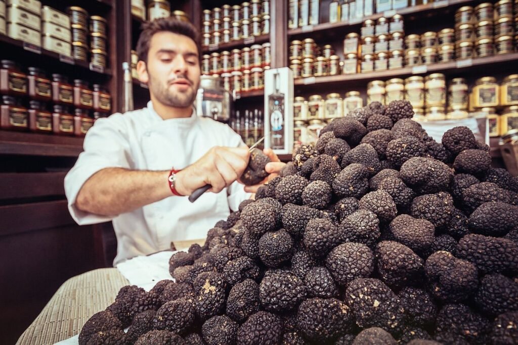 Truffes Folies Paris cleaning truffels