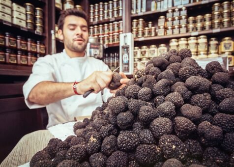 Truffes Folies Paris cleaning truffels