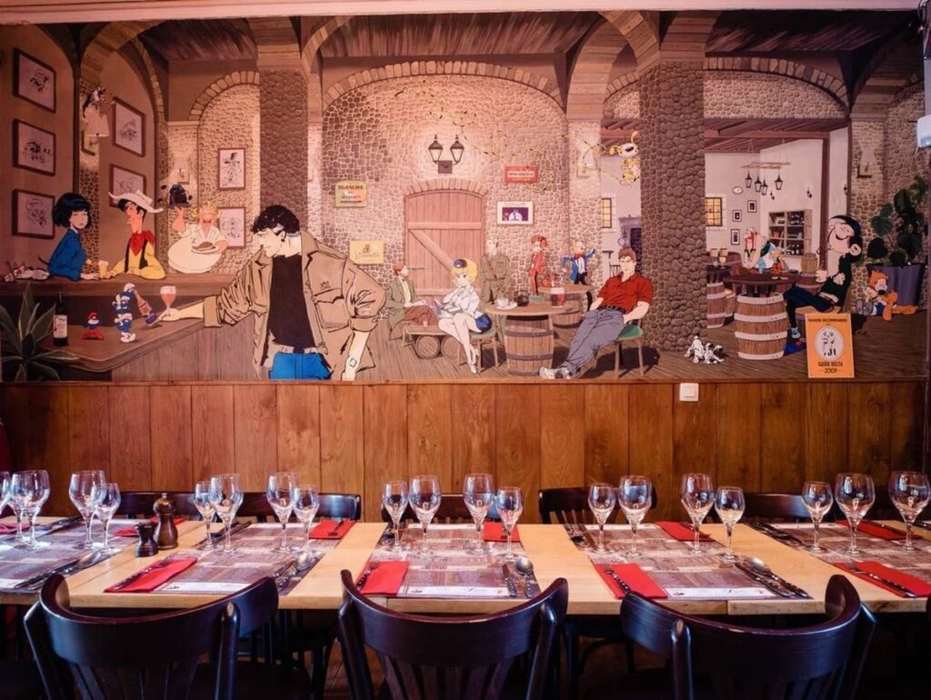 Le Zinneke Brussels interior