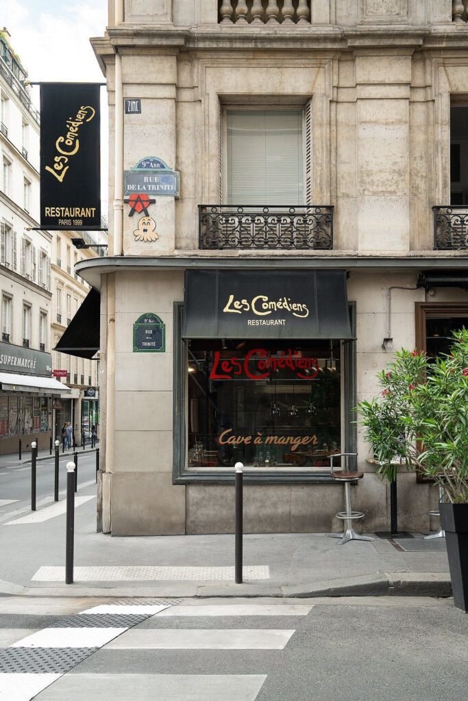 Les Comédiens Paris exterior